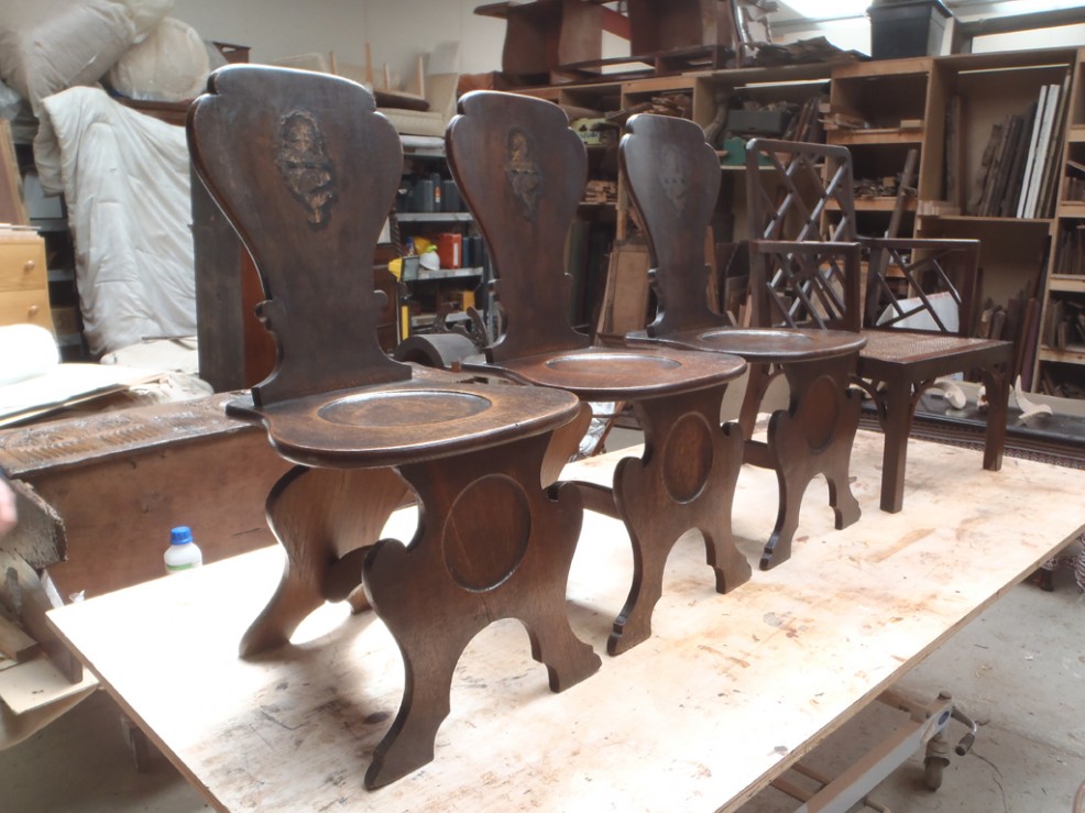 Oak Hall Chairs