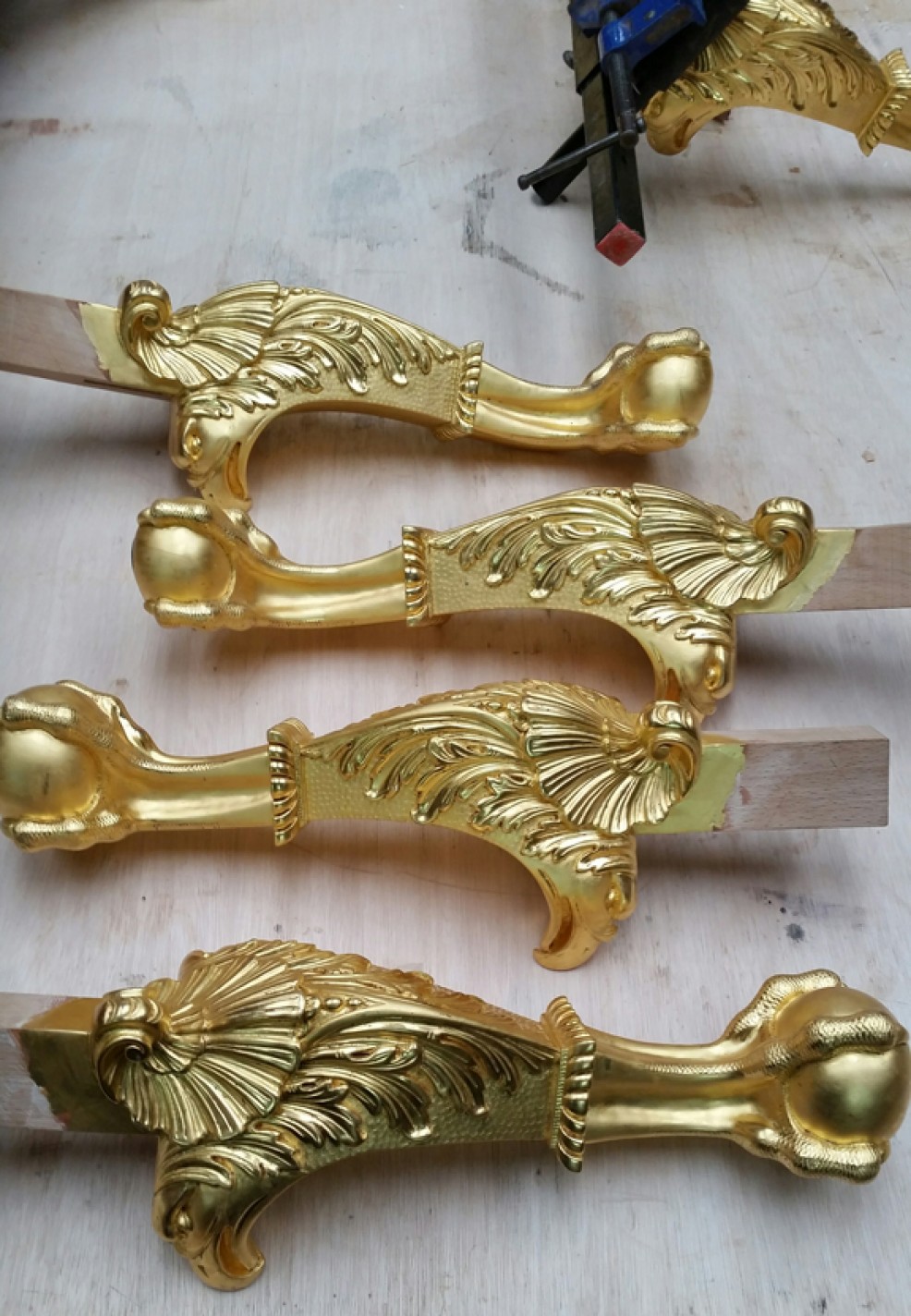 Gilded carved work for heritage piece